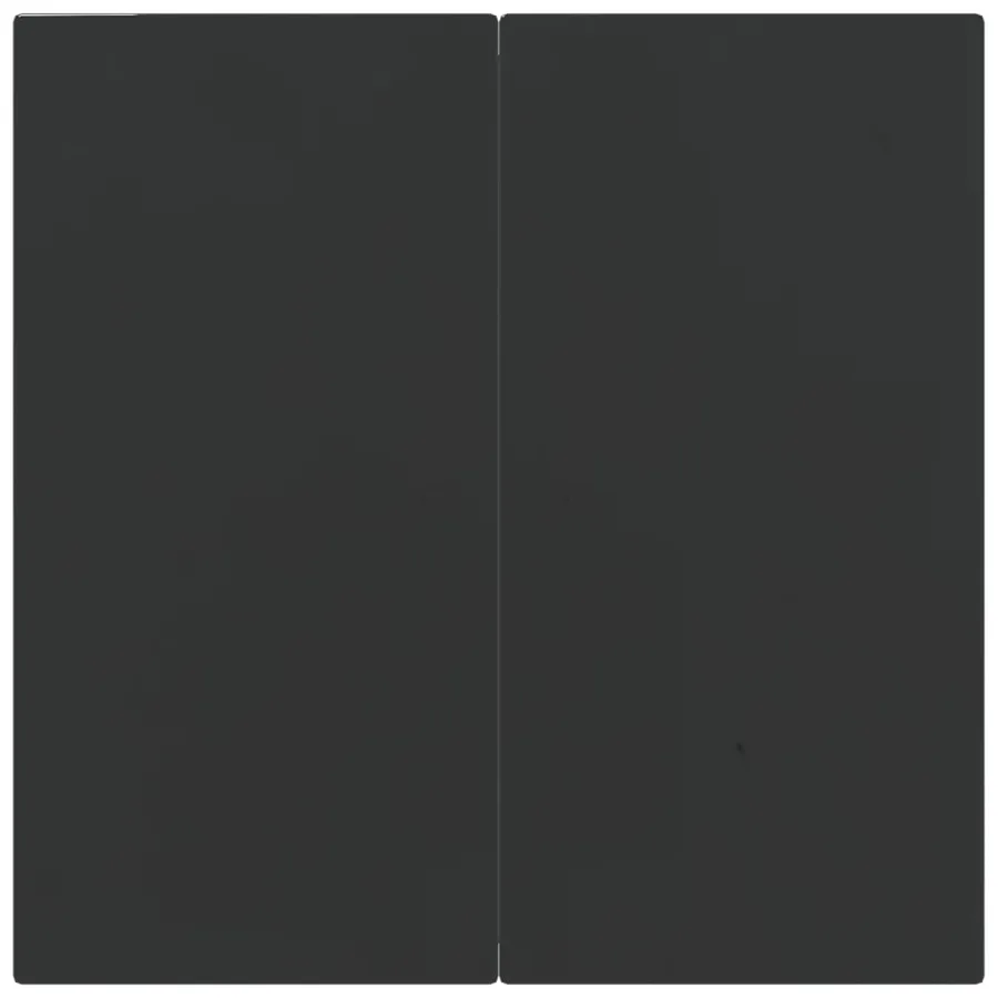 Ensemble à manger jardin 3pcs avec coussins noir et gris - 7