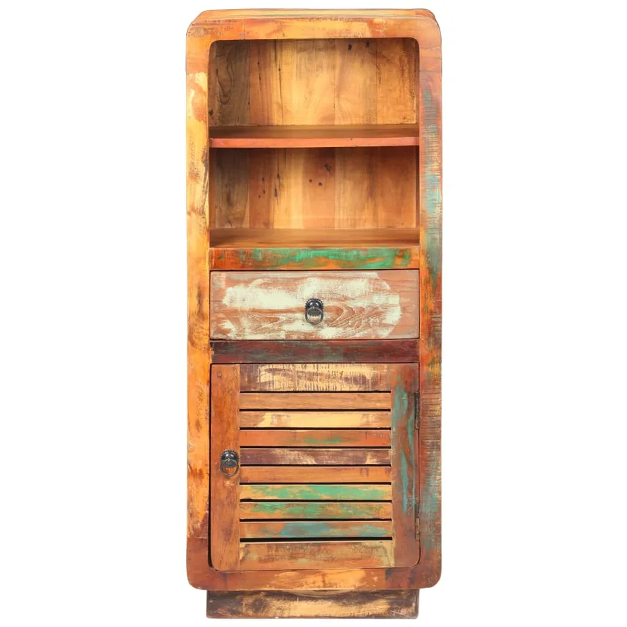 Buffet 45x32x110 cm Bois de récupération massif - 3