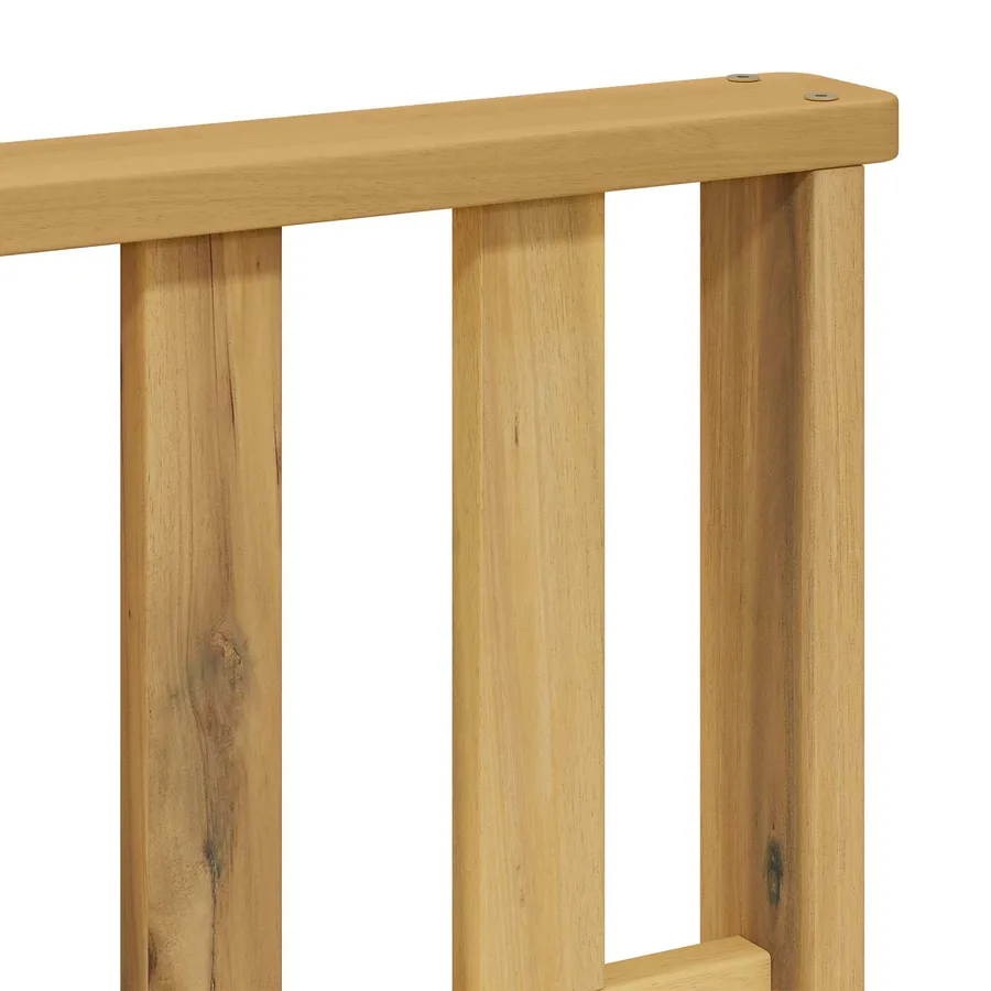 Ensemble de canapés d'extérieur 8 pc Blanc Bois d'Acacia Massif - 5