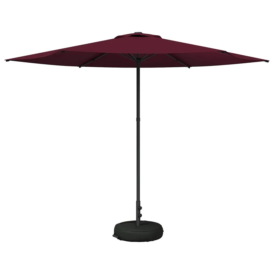 Parasol de jardin avec base 300 x 300 cm Polyester - 2