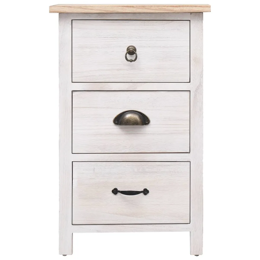 Armoire latérale 35x25x57 cm Bois de Paulownia - 2