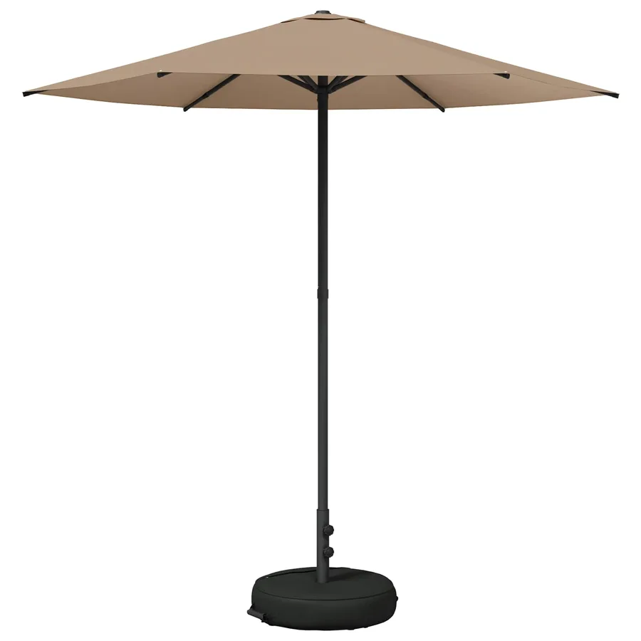 Parasol de jardin avec base 230 x 230 cm Polyester - 2