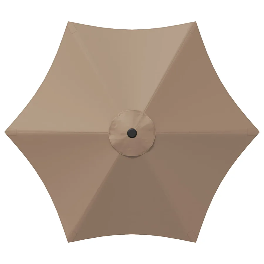 Parasol de jardin avec base 230 x 230 cm Polyester - 4