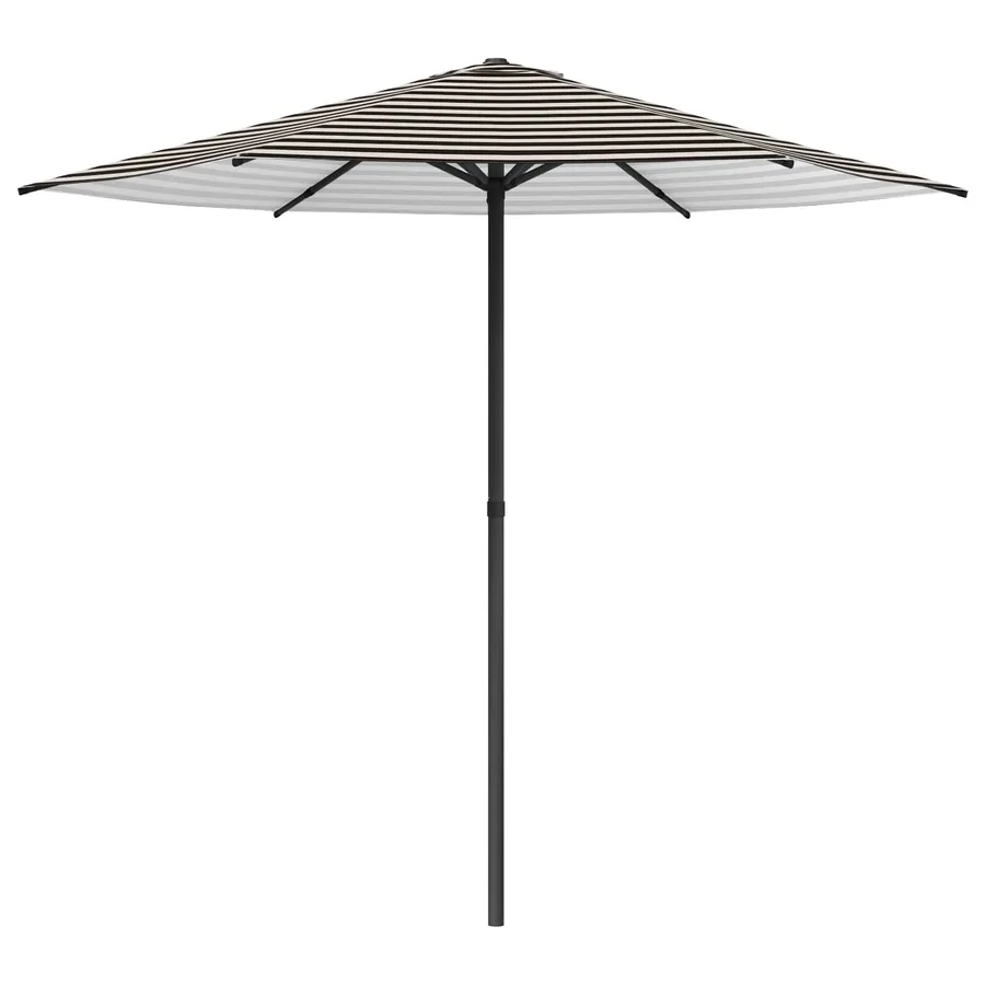 Parasol de jardin 230 x 230 cm Polyester Rectangulaire - 2