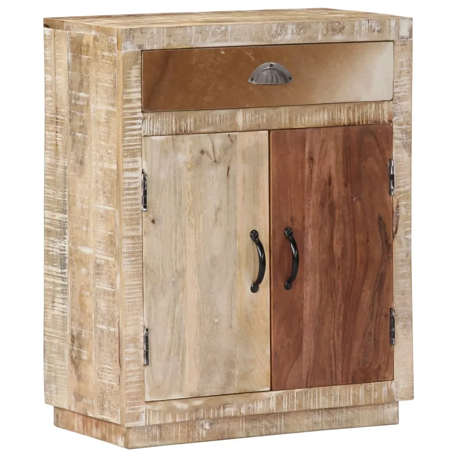 Buffet 60x30x75 cm Bois de manguier massif - 11