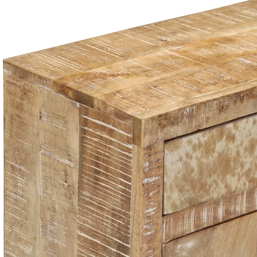 Buffet 60x30x75 cm Bois de manguier massif - 6