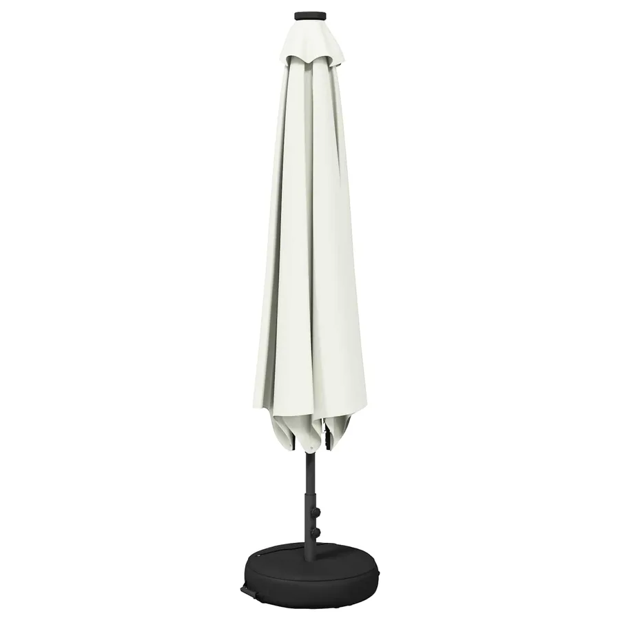 Parasol de jardin avec lumières LED et base 230 x 230 cm - 3