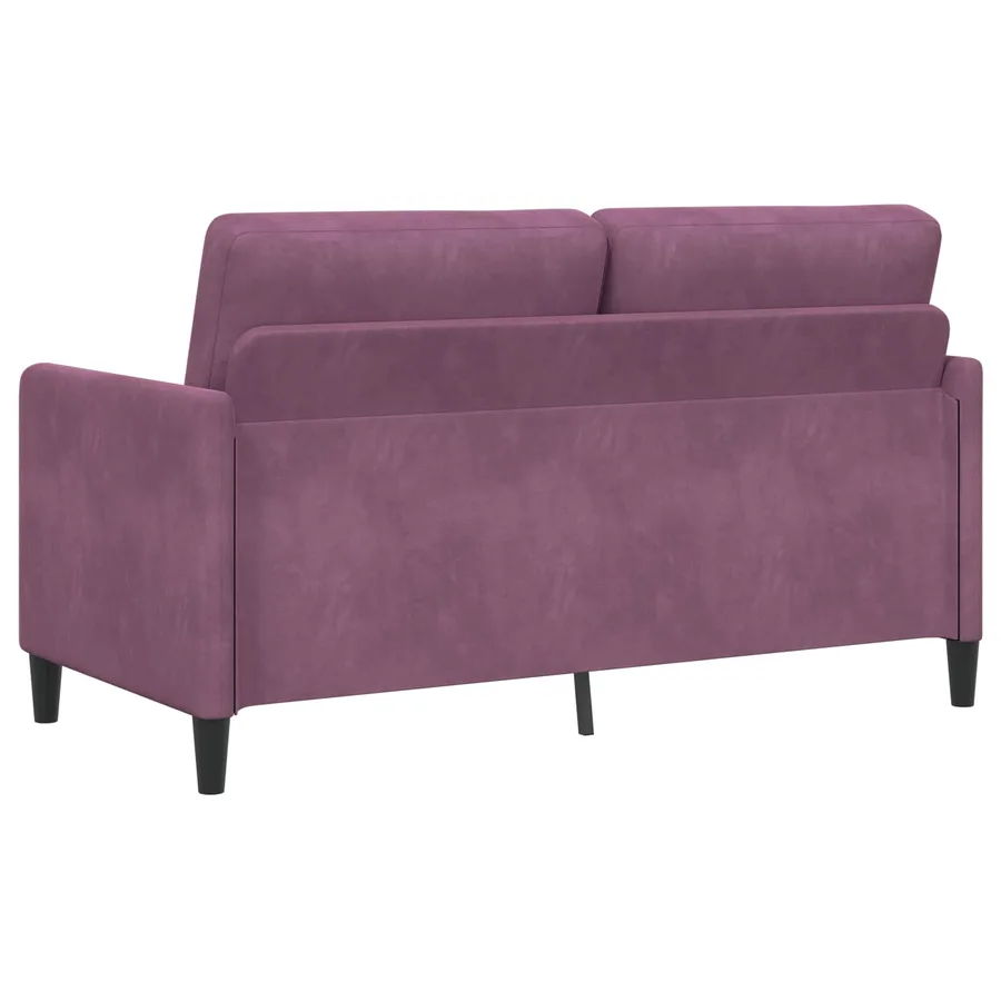 Sofa avec rangement Pourpre 152 x 78 x 87 cm Polyester - 4