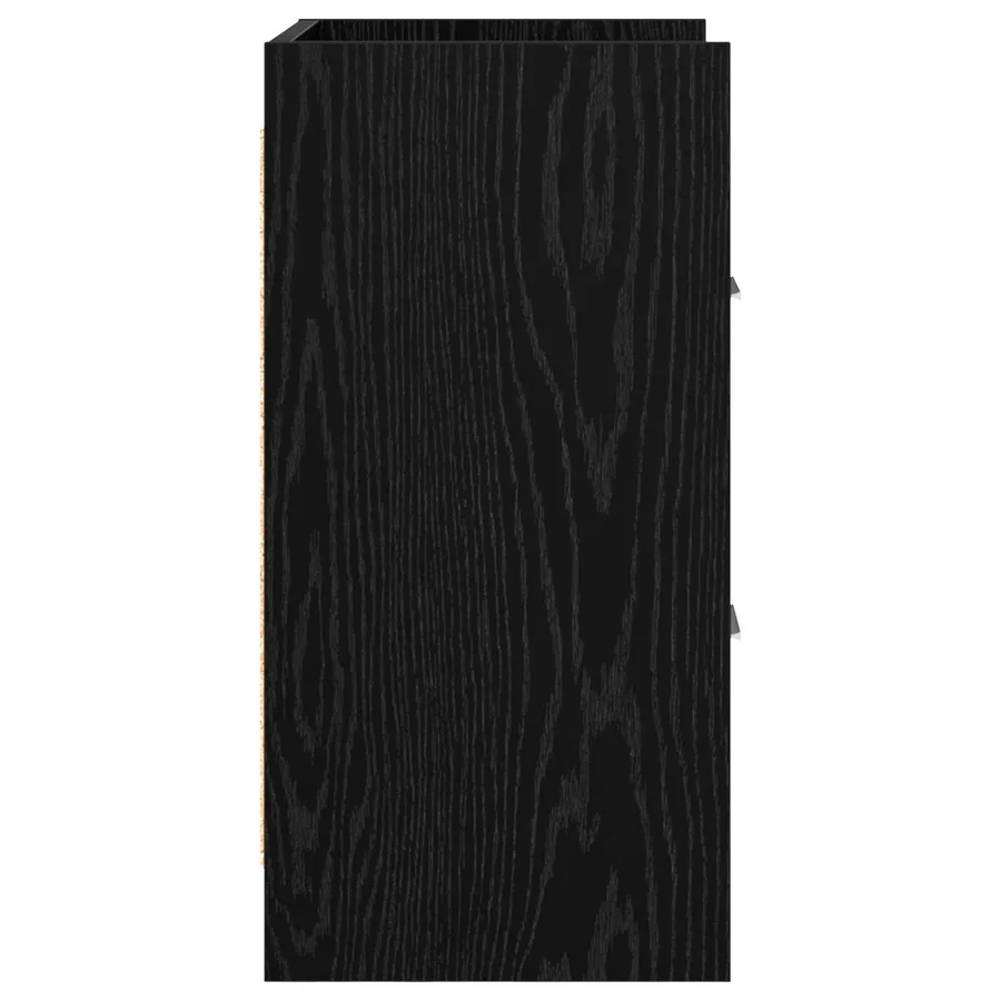 Tables de chevet 2 pcs Chêne noir 40 x 30 x 60 cm - 5