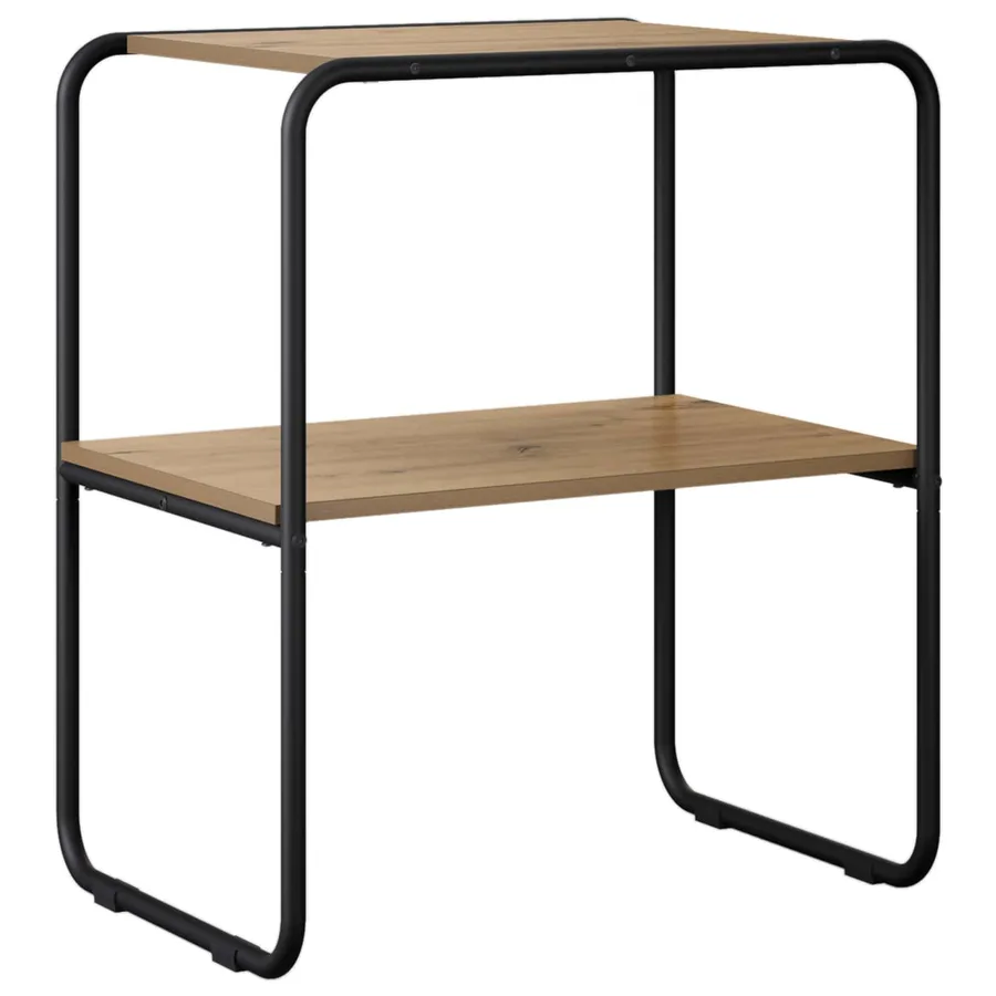 Table console Chêne artisanal 80 x 42,5 x 70 cm - 2