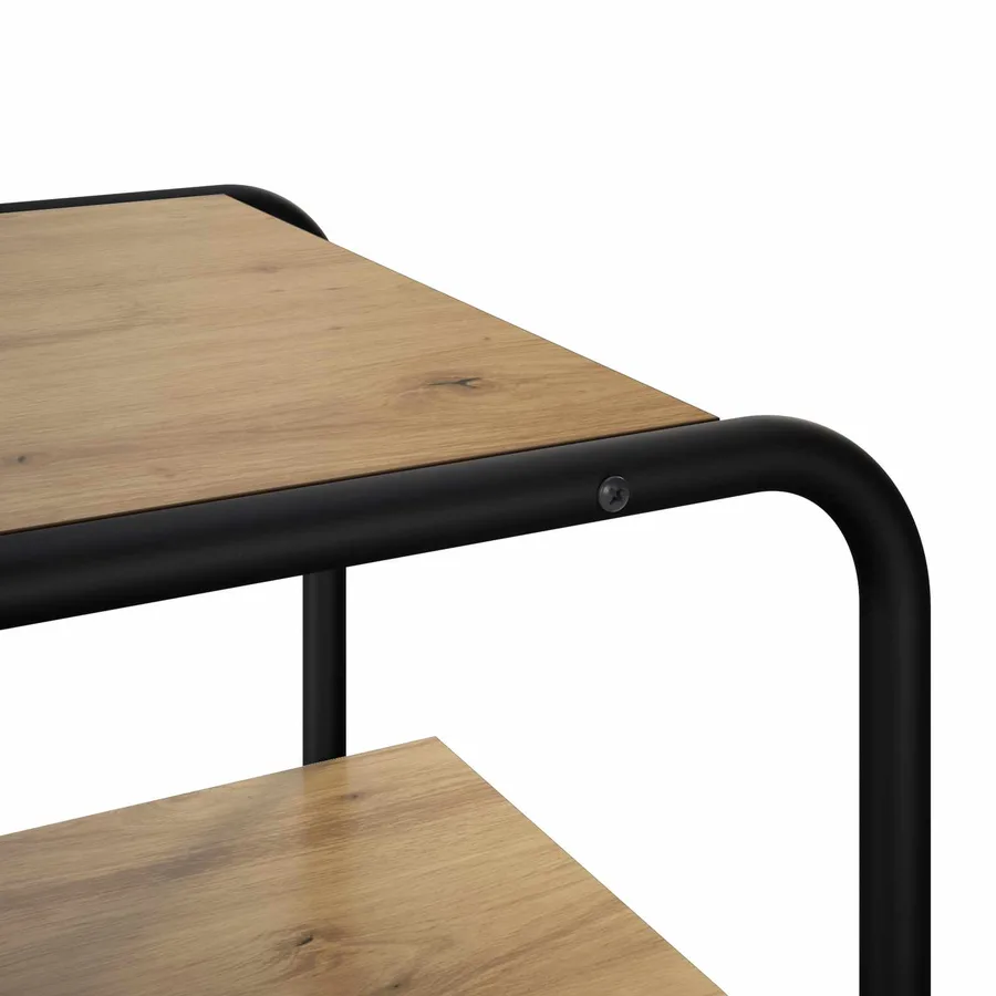 Table console Chêne artisanal 80 x 42,5 x 70 cm - 6
