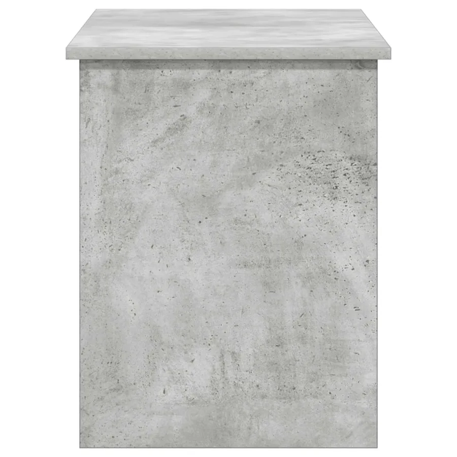 Coffre de rangement avec stockage Gris béton 100 x 40 x 50 cm - 7