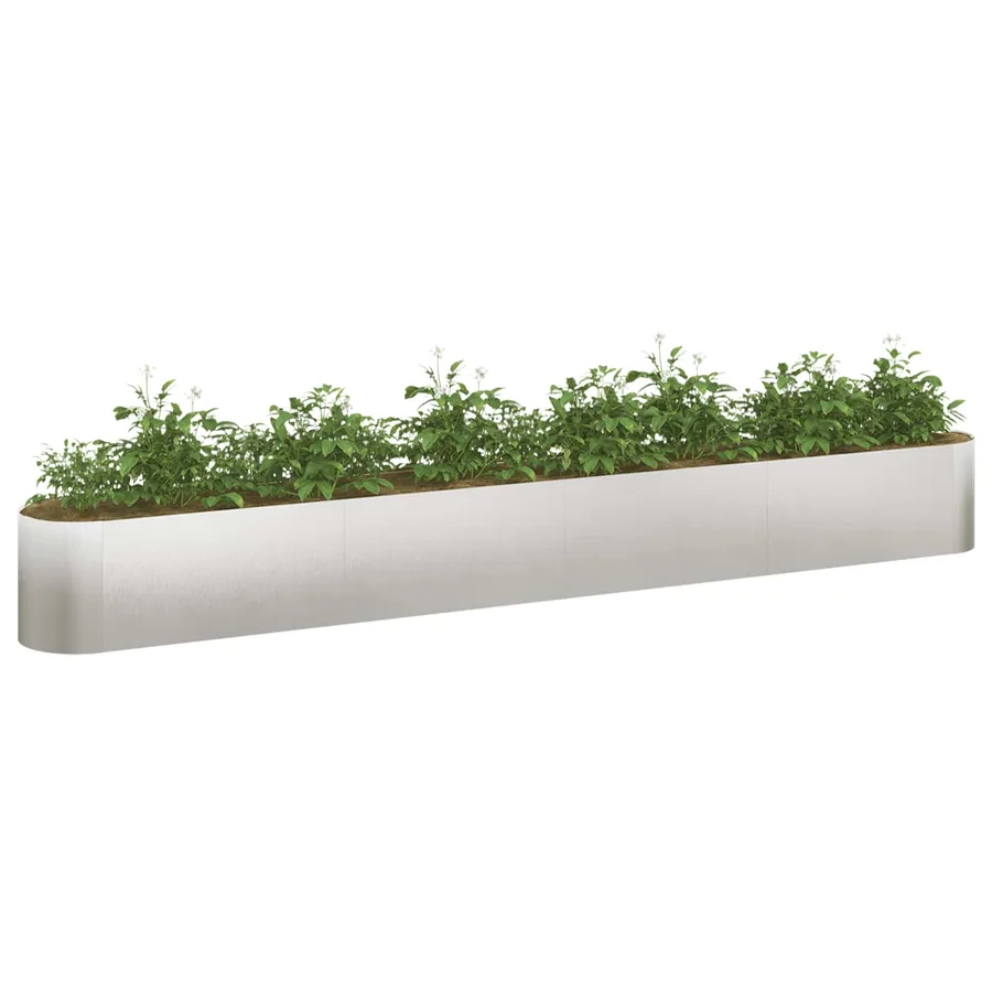 Jardin surélevé Acier inoxydable 360 x 40 x 40 cm - 3