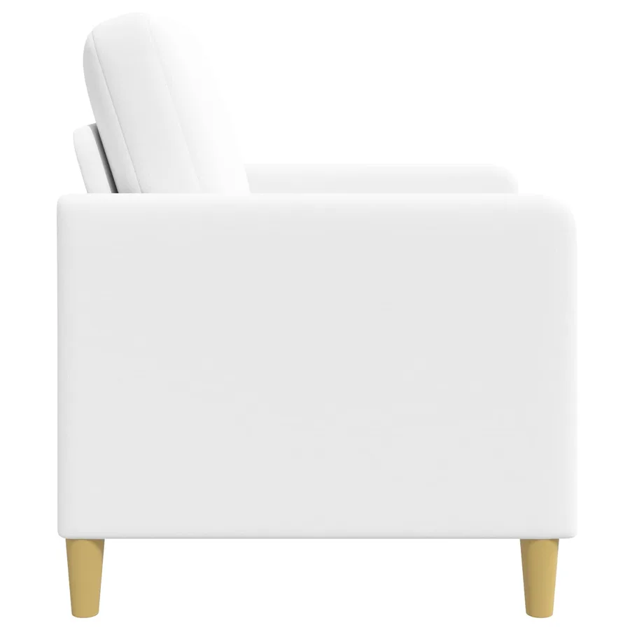 Sofa avec rangement Blanc 72 x 78 x 87 cm Polyester - 5