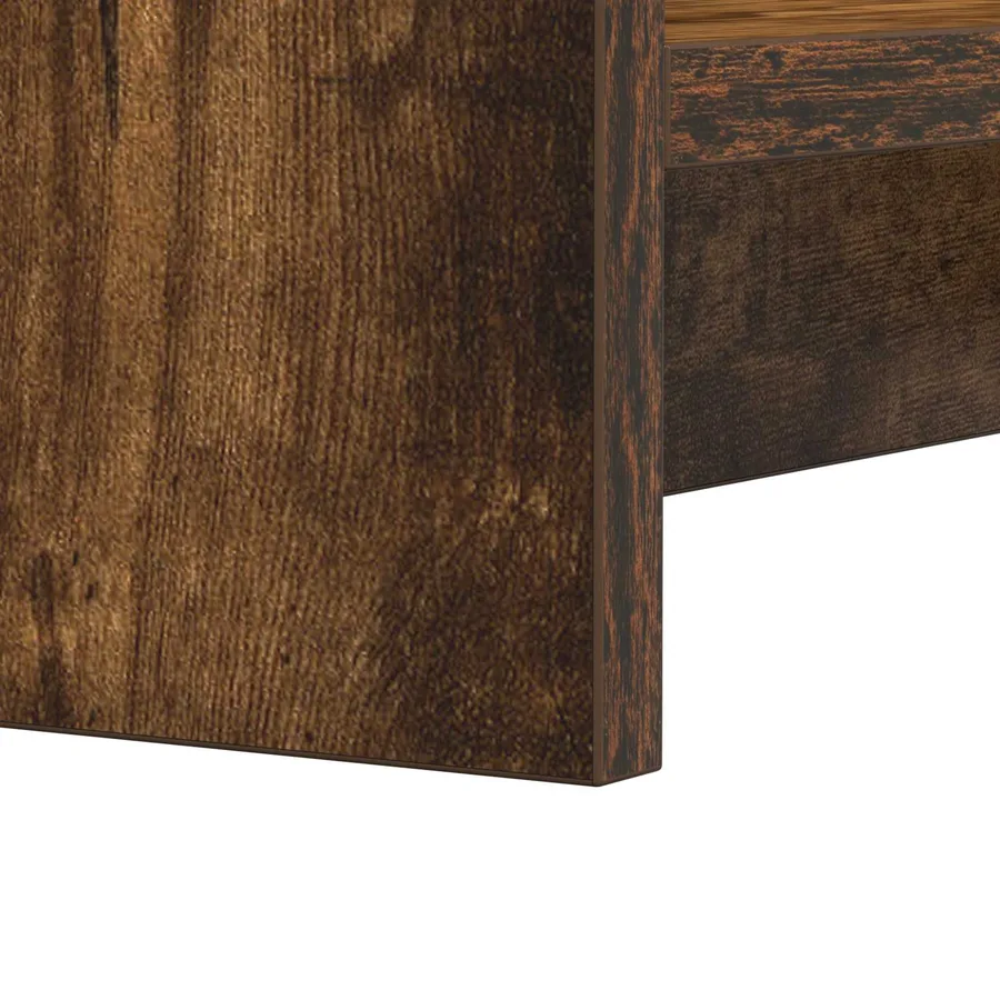 Bibliothèque Chêne fumé 59 x 30 x 111 cm Bois d'ingénierie - 7
