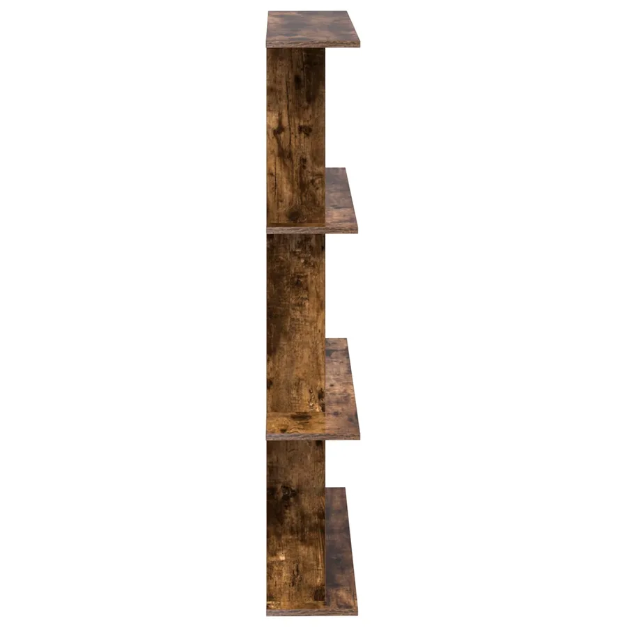 Étagère Murale Chêne fumé 100 x 20 x 126 cm Bois d'ingénierie - 4