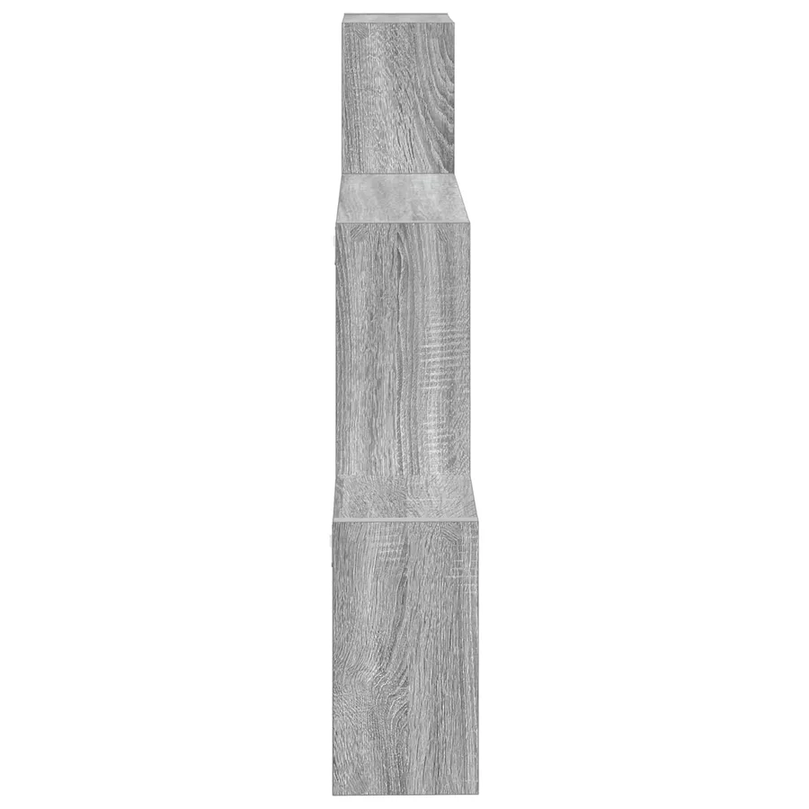 Étagère Murale Montage mural Sonoma gris 91,5 x 15 x 76 cm - 4