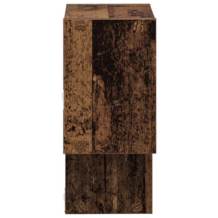 Étagère Murale Montage mural Bois ancien 55 x 15 x 35 cm - 4