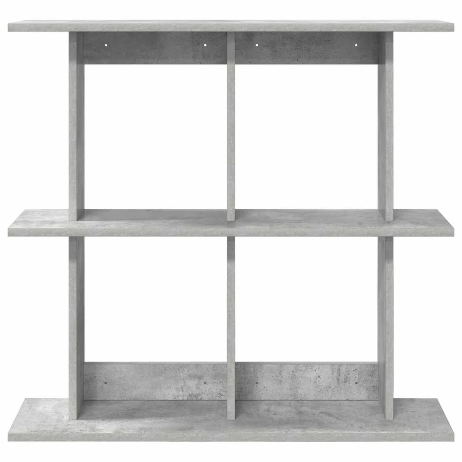 Étagère Murale Montage mural Gris béton 80 x 20 x 75 cm - 3
