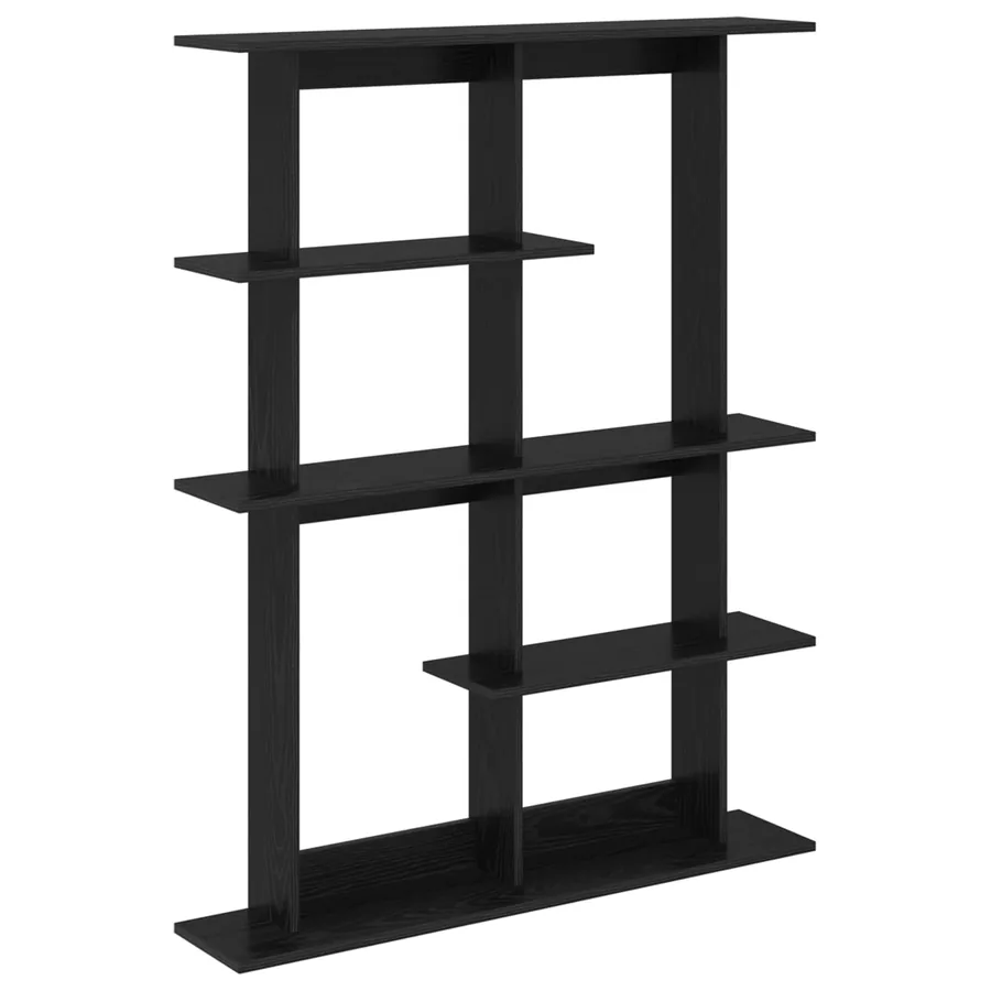 Étagère Murale Chêne noir 102 x 20 x 130 cm Bois d'ingénierie