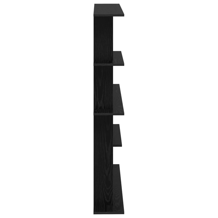 Étagère Murale Chêne noir 102 x 20 x 130 cm Bois d'ingénierie - 4