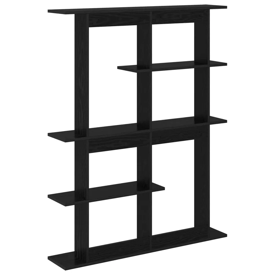 Étagère Murale Chêne noir 102 x 20 x 130 cm Bois d'ingénierie - 5