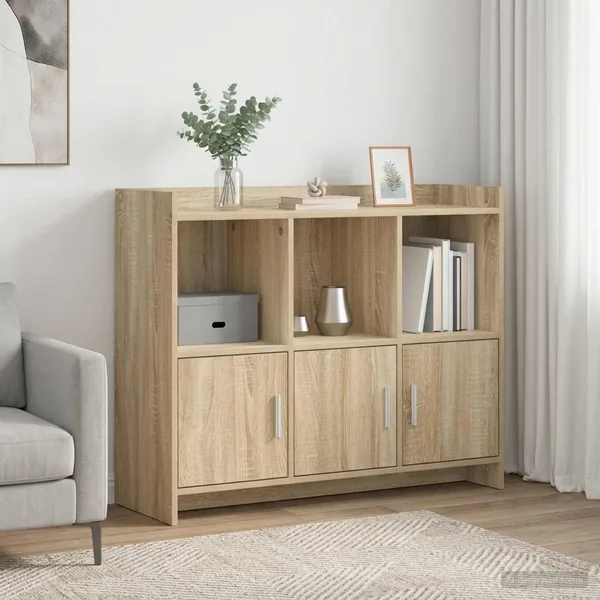 Buffet Chêne Sonoma 98,5 x 33 x 80 cm Bois d'ingénierie