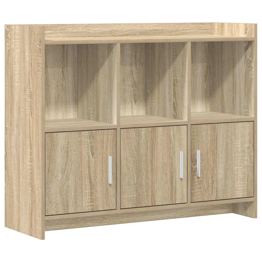 Buffet Chêne Sonoma 98,5 x 33 x 80 cm Bois d'ingénierie - 2