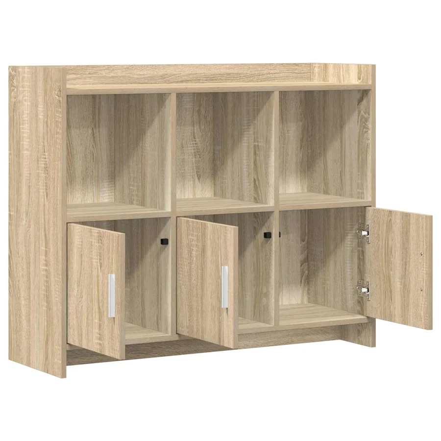 Buffet Chêne Sonoma 98,5 x 33 x 80 cm Bois d'ingénierie - 4