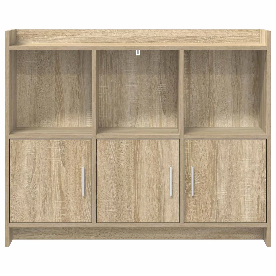 Buffet Chêne Sonoma 98,5 x 33 x 80 cm Bois d'ingénierie - 5