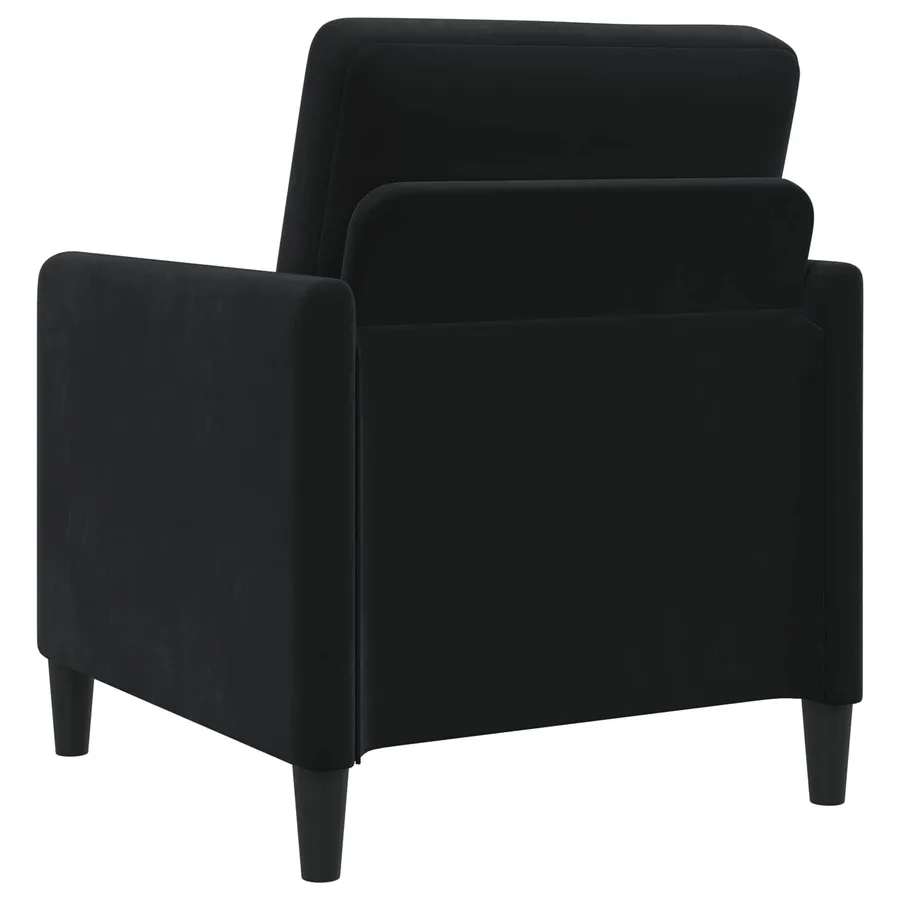 Sofa avec rangement Noir 72 x 78 x 87 cm Polyester - 6