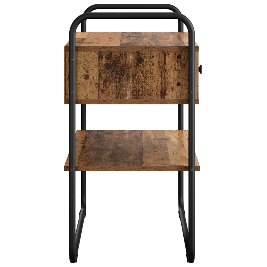 Table console Bois ancien 100 x 40 x 75 cm Bois d'ingénierie - 6