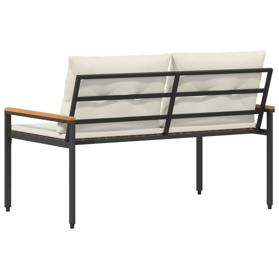Banc extérieur 2 -Seater 116 x 67,5 x 72 cm polyrotin - 7