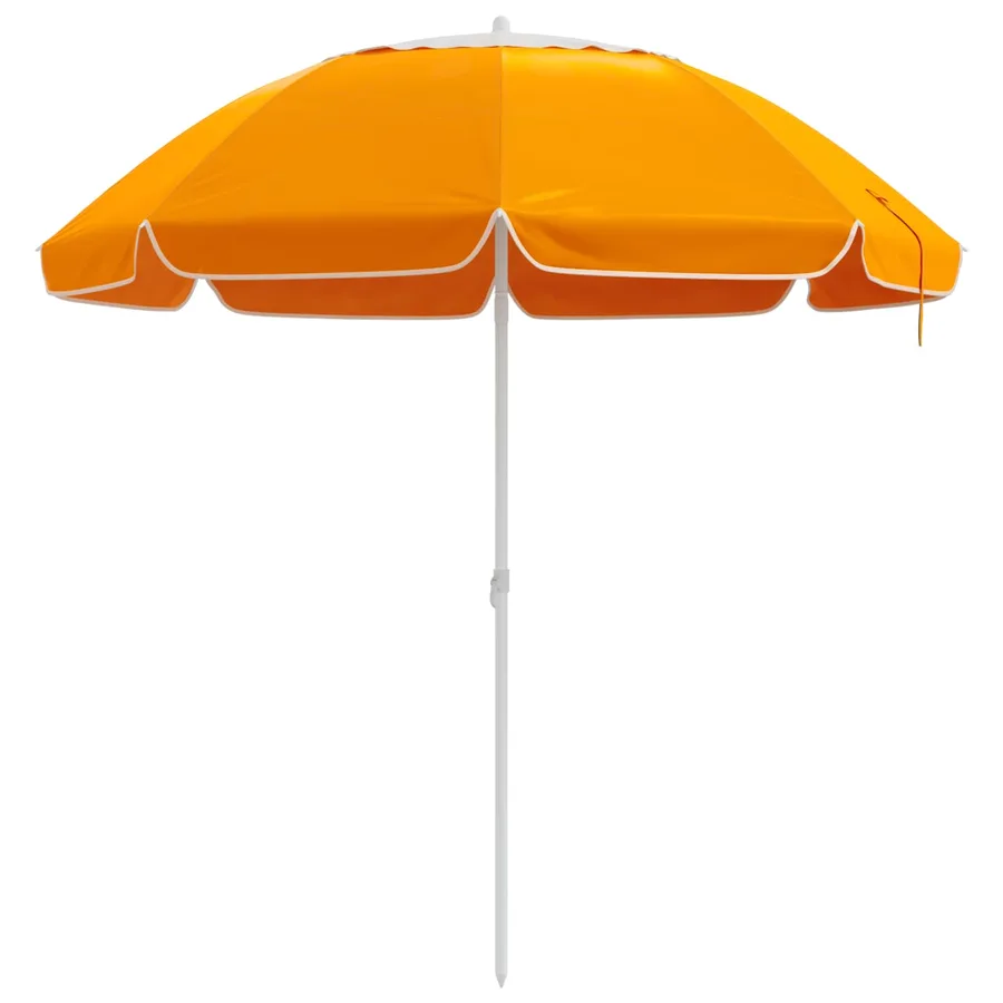 Parasol de jardin 160 cm polyester 170T Orange - 2