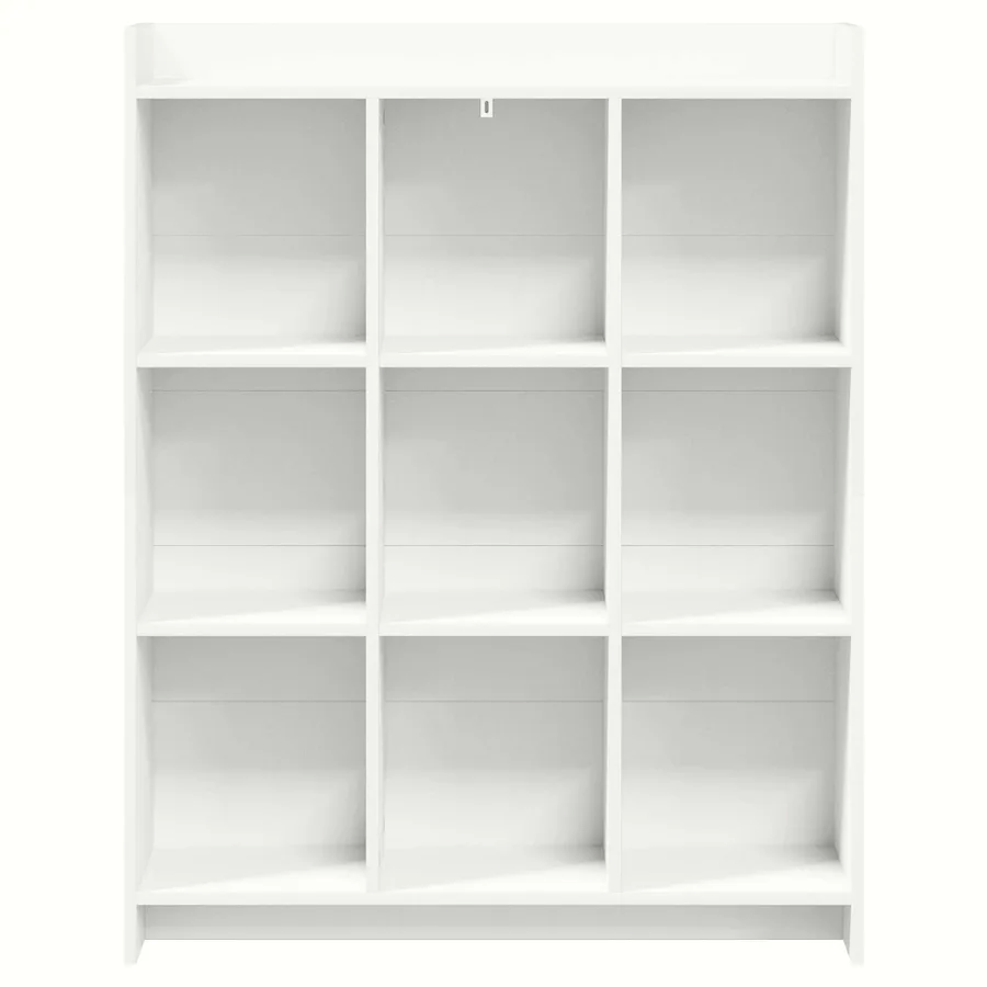 Bibliothèque Blanc 87,5 x 30 x 111 cm Bois d'ingénierie - 4