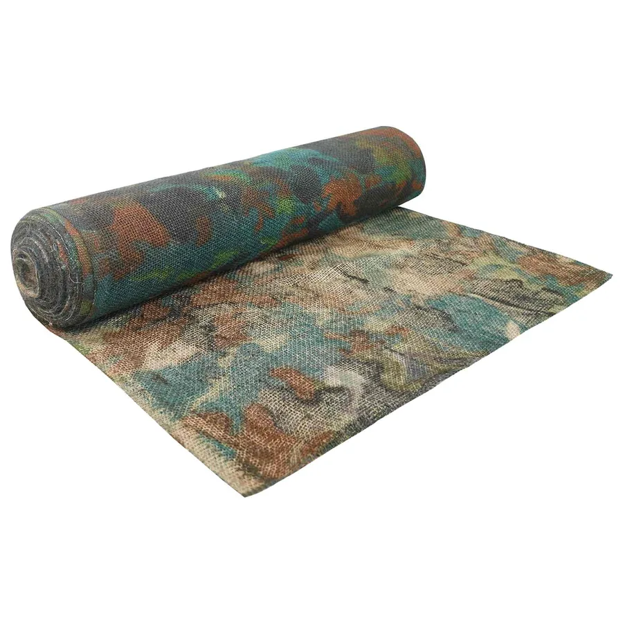 Rouleau de jute Camouflage 160 x 1000 cm