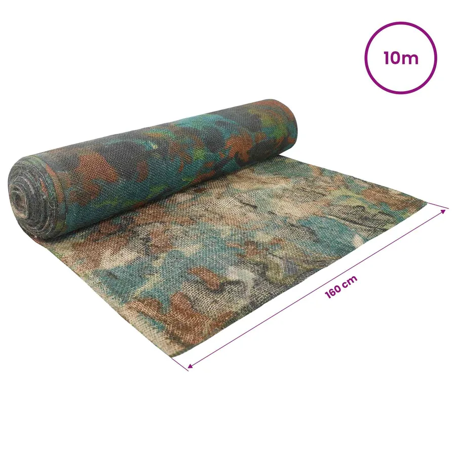 Rouleau de jute Camouflage 160 x 1000 cm - 6