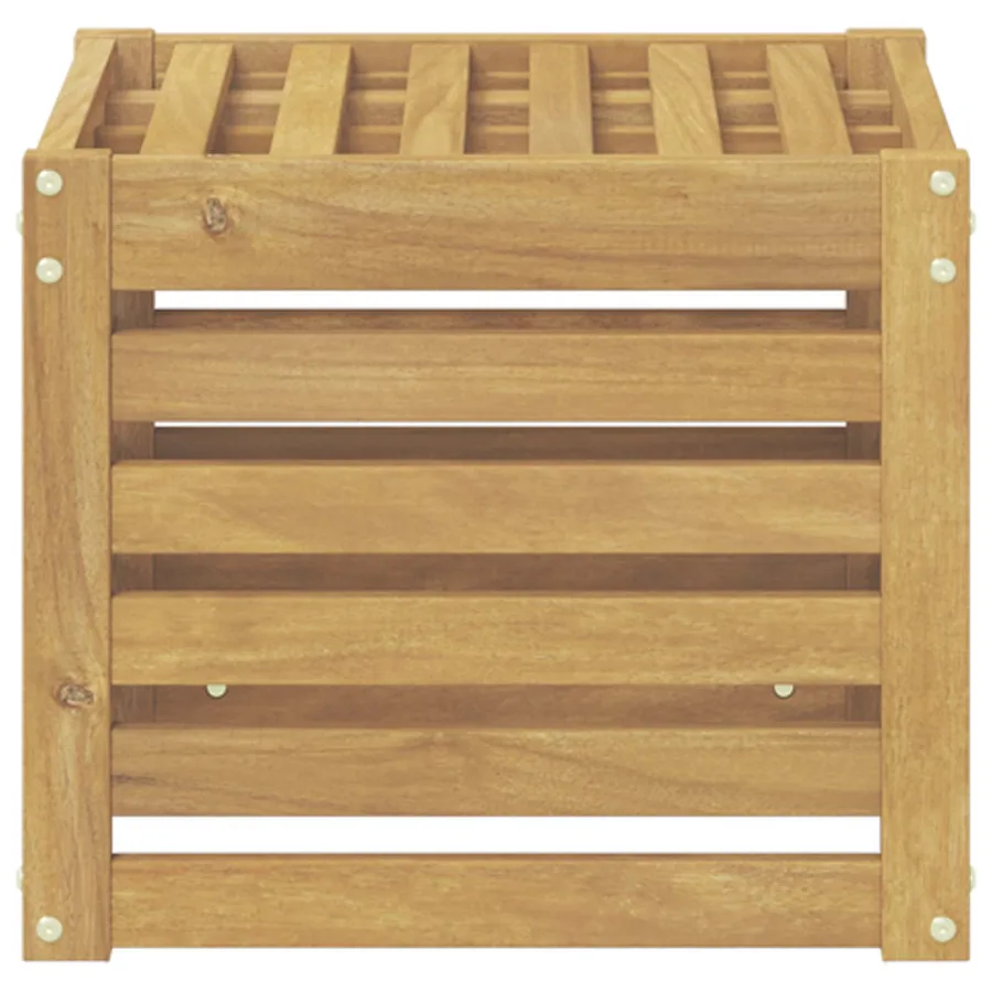 Ensemble de canapés d'extérieur Blanc 35 x 38 x 37 cm - 3