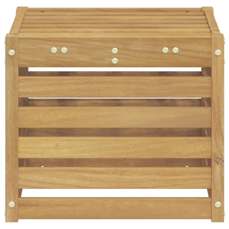 Ensemble de canapés d'extérieur Blanc 35 x 38 x 37 cm - 4