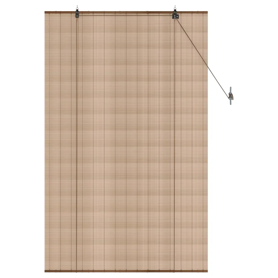 Store enrouleur Marron 90 x 160 cm Bambou - 3
