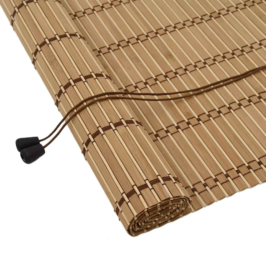 Store enrouleur Nature 40 x 220 cm Bambou - 2