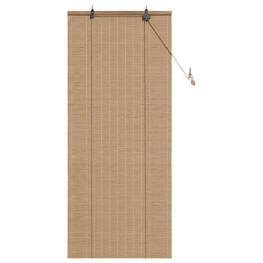 Store enrouleur Marron 40 x 160 cm Bambou - 3
