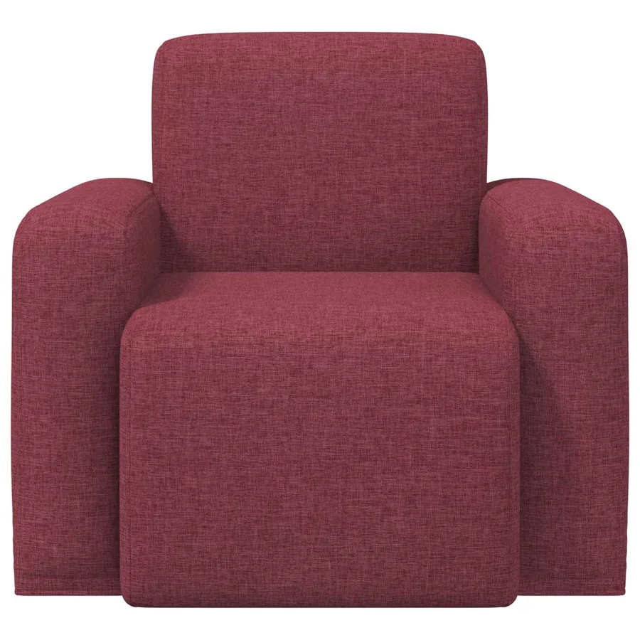 Fauteuil Bordeaux Tissu - 3