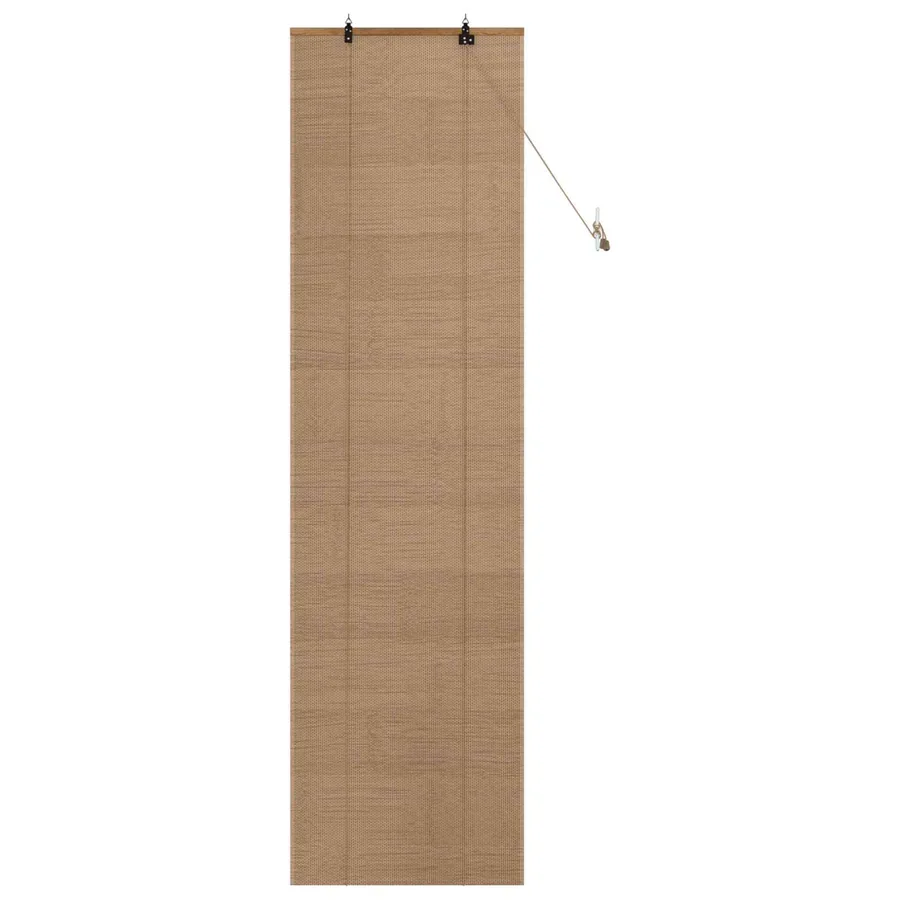 Store enrouleur Marron 50 x 220 cm Bambou - 3