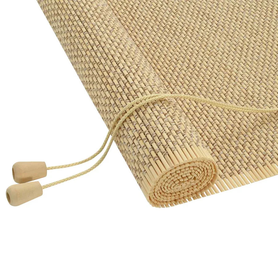 Store enrouleur Naturel 40 x 160 cm Bambou - 2