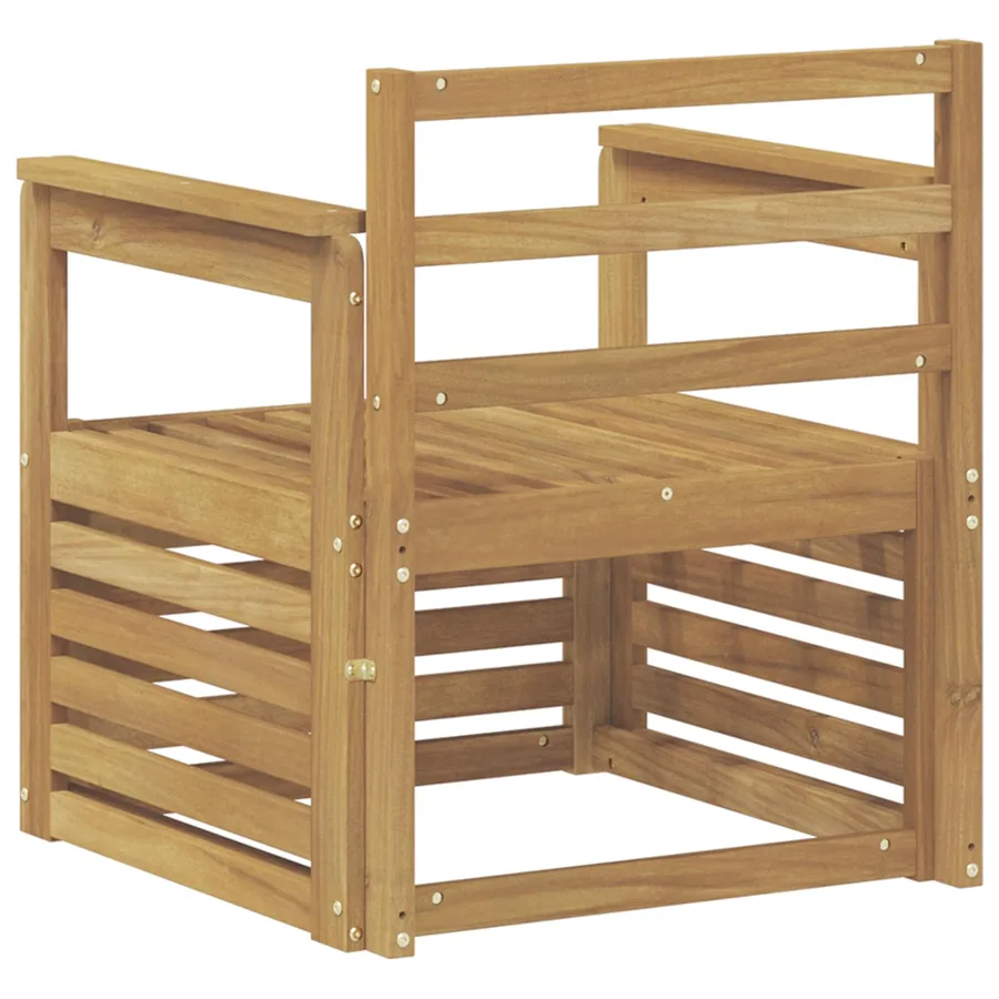 2 Pièce Ensemble de canapés d'extérieur Bois d'Acacia Massif - 5