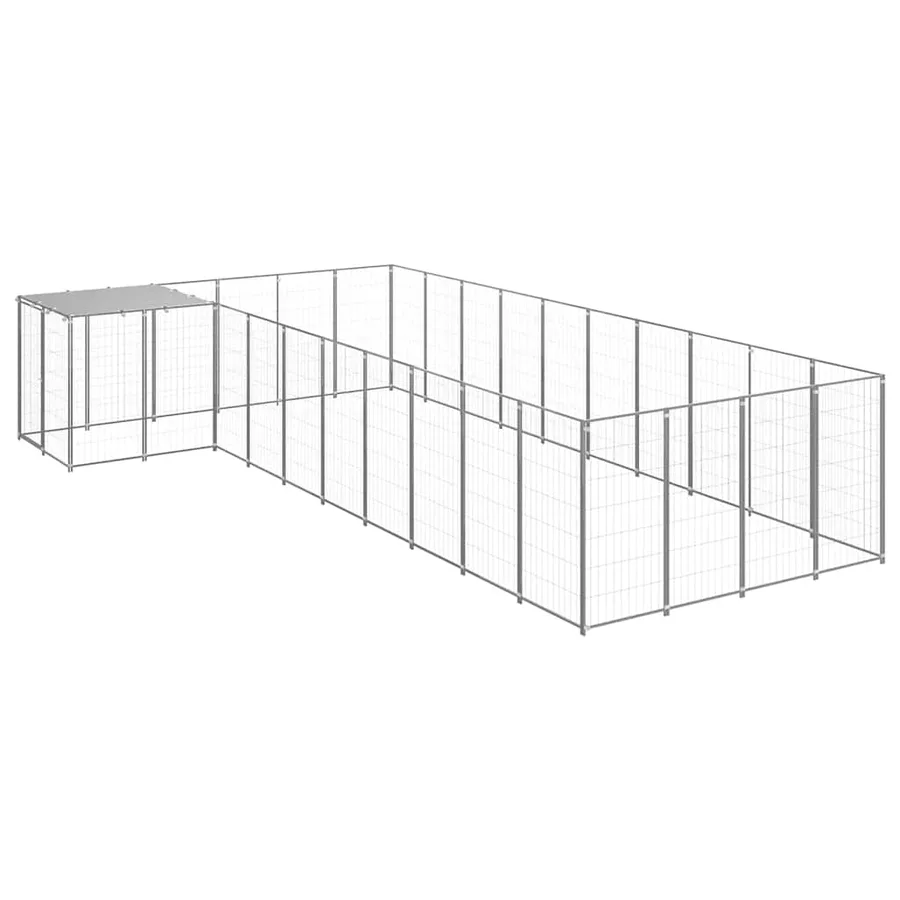 Chenil Argenté 13,31 m² Acier - 2