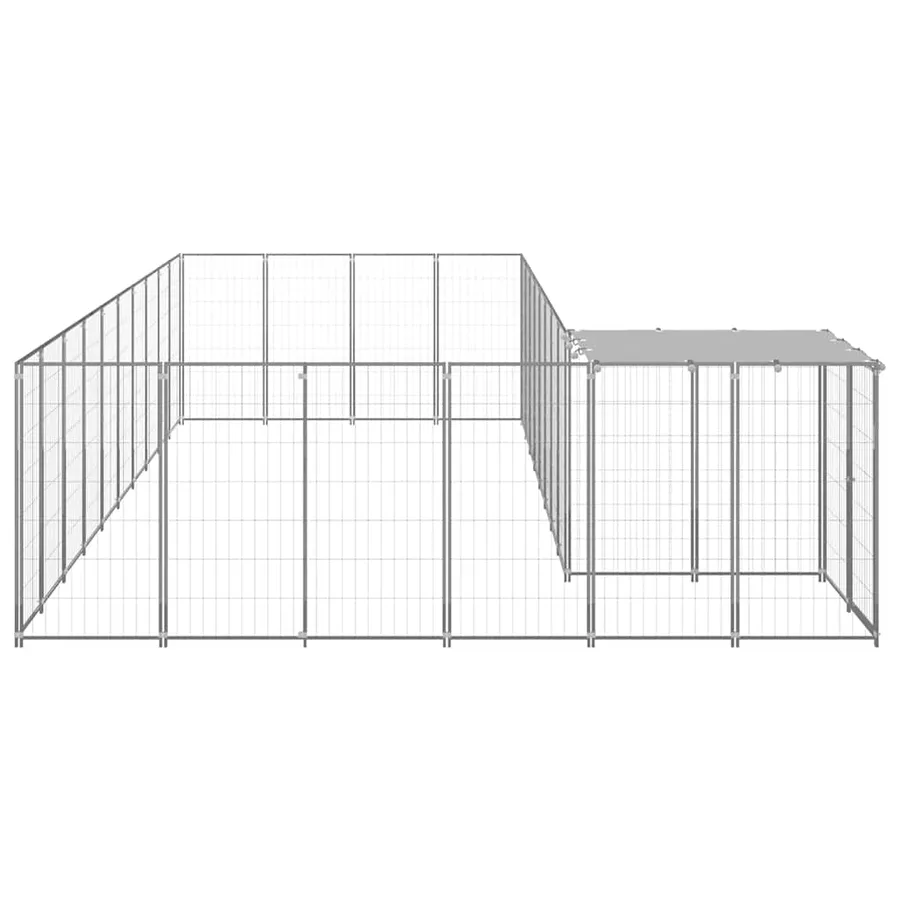 Chenil Argenté 13,31 m² Acier - 4