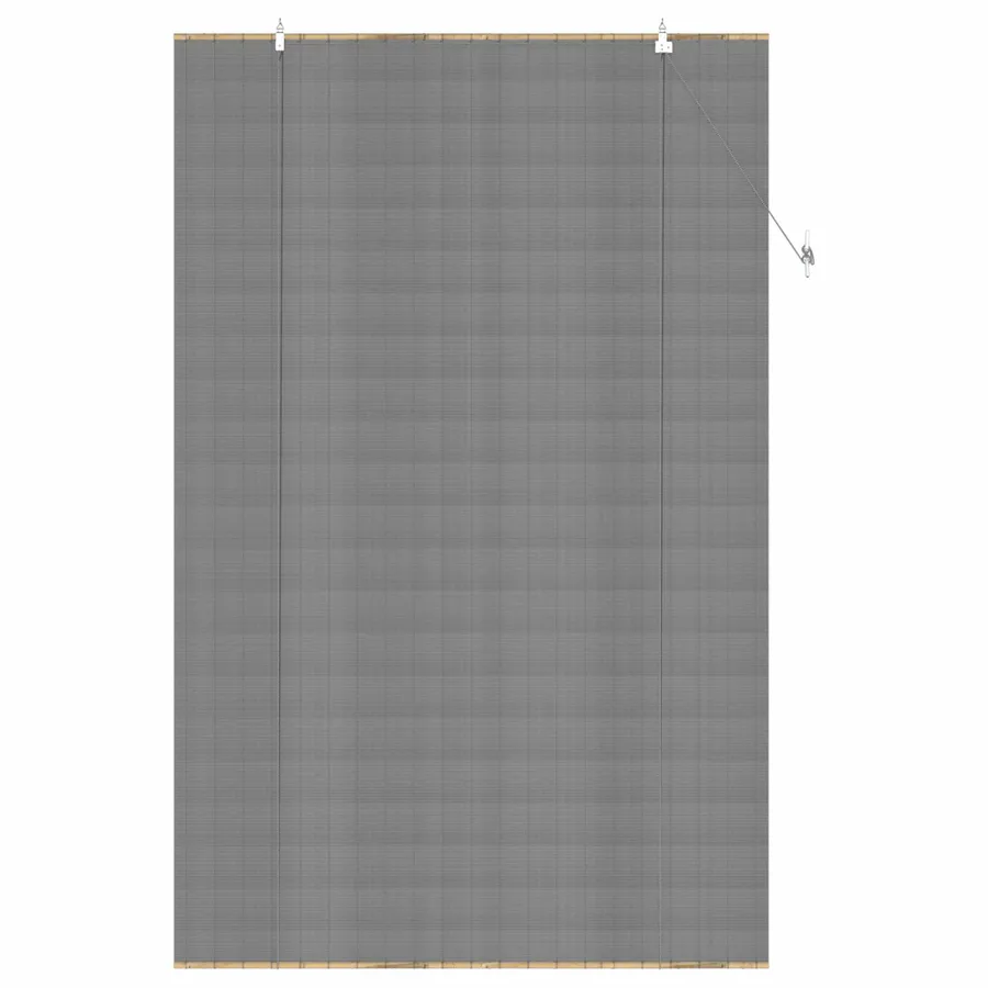 Store enrouleur Gris 140 x 220 cm Bambou - 3