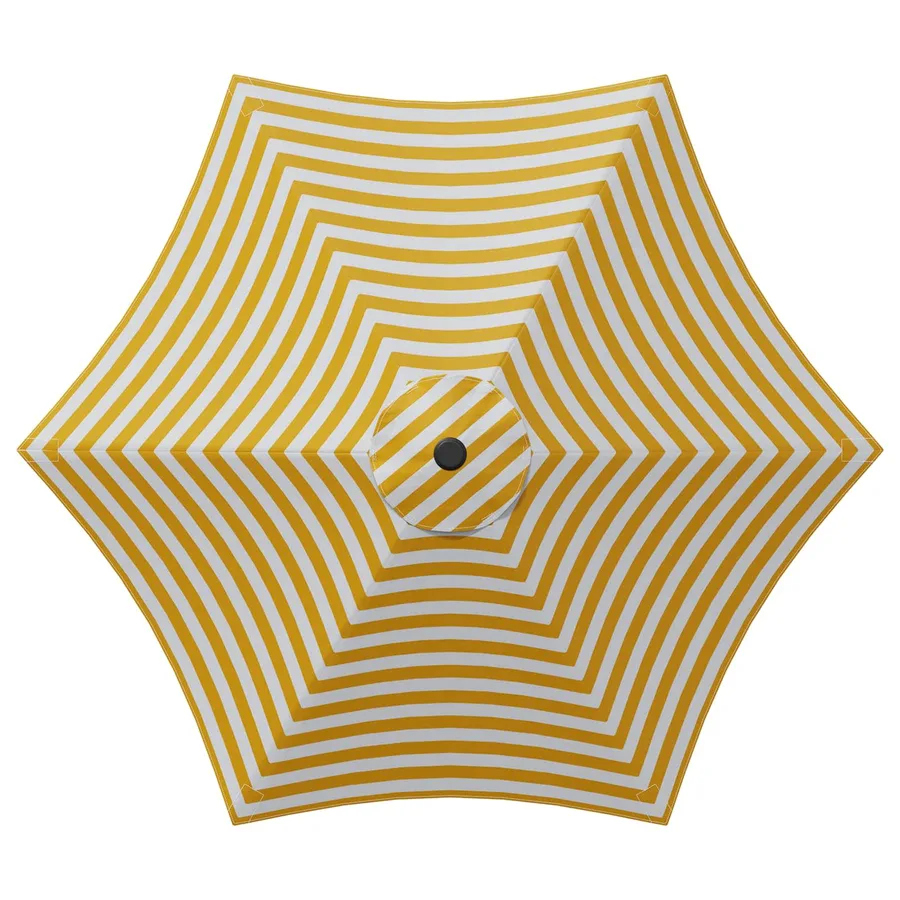 Parasol de jardin avec base 270 x 270 cm Polyester - 4